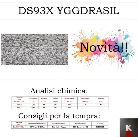 ds93x yggdrasil novità